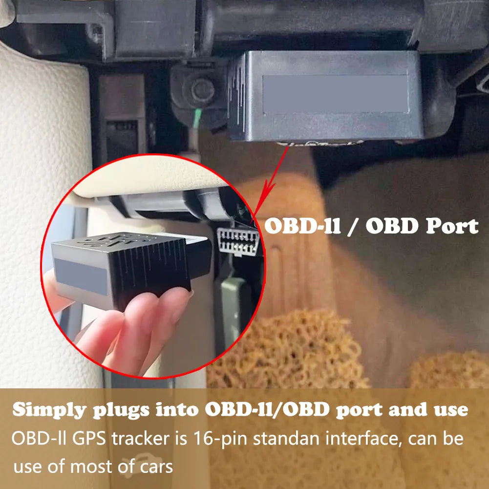SinoTrack 4G OBDII plug in GPS